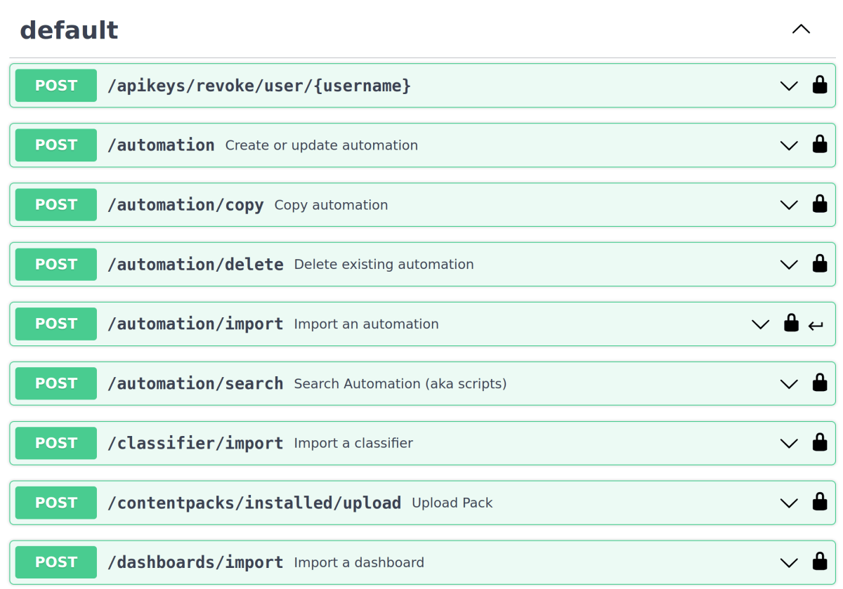 Cortex XSOAR Tips & Tricks – Exploring the API using Swagger Editor ...